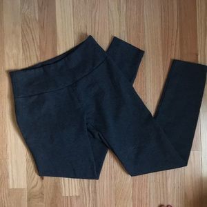 Gray leggings